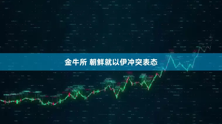 金牛所 朝鲜就以伊冲突表态